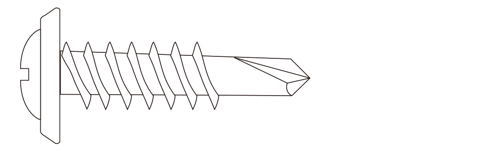 PHILLIPS OVAL HEAD ZINC PLATED