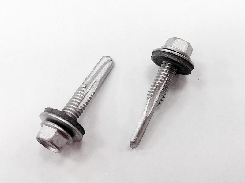 TEK- SELF DRILLING SCREW/IFI standard/IND. HEX WASHER HEAD (IHWH)