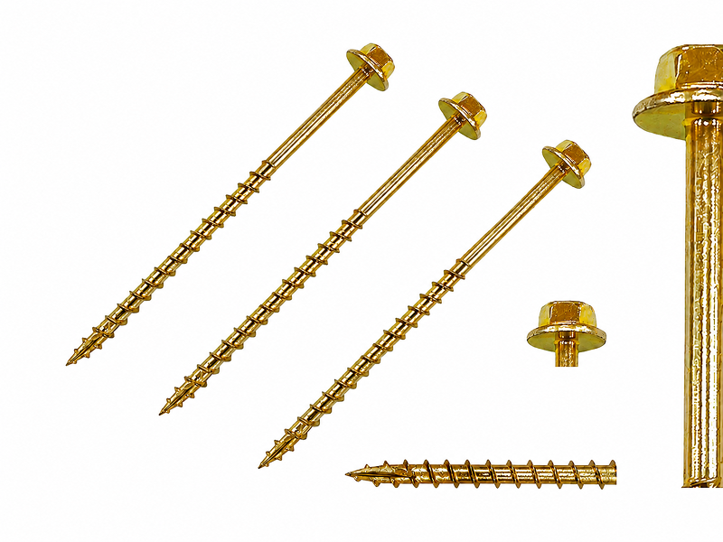 TIMBER SCREW-HEX FLANGE HEAD