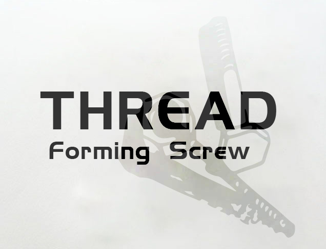 Thread forming screw-katsuhana